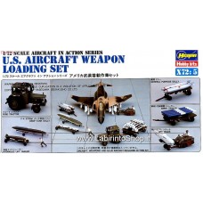 Hasegawa U.S. Aircraft Weapon Loading Set (Plastic model) 1/72