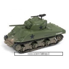 Johnny Lightning WWII M4A3 Sherman Tank 1/64 Black Stars