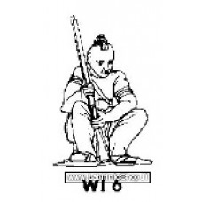 Dixon Minitures - Indian Wars - Woodland Indians - Tracker crouching
