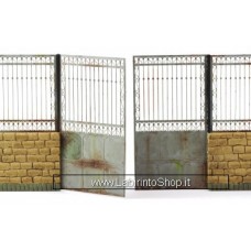 Matho Models 35060 Metal Fence Set B - Gate