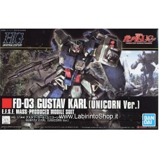 Bandai High Grade HG 1/144 Gustav Karl (Unicorn Ver.) Gundam Model Kits