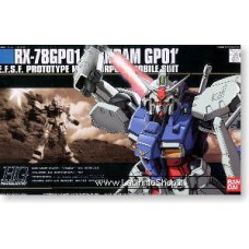 Bandai High Grade HG 1/144 RX-78 GP01 Gundam GP01 ZEPHYRANTHES Gundam Model Kits