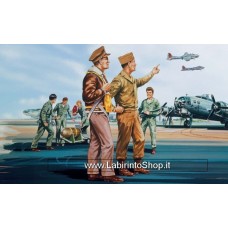 Airfix Vintage Classics - Usaaf Personnel 1:76