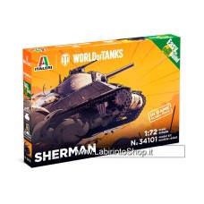 Italeri - 34101 Sherman Easy To Built 1/72