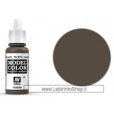 Vallejo Model Color 70.872 Chocolate Brown 17 Ml