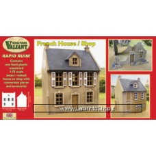 Valiant  Set RR001 1/72 French House/Shop Intact/ruined