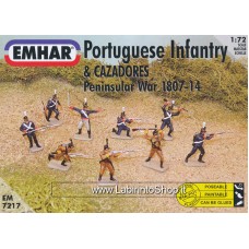 Emhar EM 7217 - 1/72 - Peninsular War 1807-14 Portuguese Infantry and Cazadores
