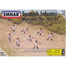 Emhar EM 7215 - 1/72 - Peninsular War 1807-14 Spanish Infantry