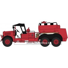 OXFORD 1:76 76WOT002 Ford WOT1 Crash Tender RAF Catterick (Red)