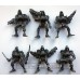 Cyborgs Endoskeleton 54 mm 1/32 - 6 Fantasy Sci-Fi Tehnolog Fantasy Battles Russian Toy Soldiers 