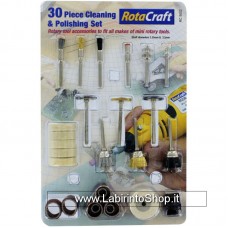 Model Craft Collection RotaCraft 30 Piece Cleaning and Polishing Set RC9002
