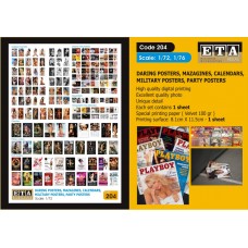 ETA Diorama - 204 - 1/72 - Daring Posters Magazine, Calendars, Military Posters, Party Posters