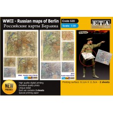 ETA Diorama - 522 - 1/32 - WW2 Russian Maps of Berlin