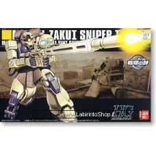 Bandai High Grade HG 1/144 MS-05L Zaku I Sniper Type Gundam Model Kits