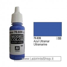 Vallejo Model Color 70.839 Ultramarine - 17 ml