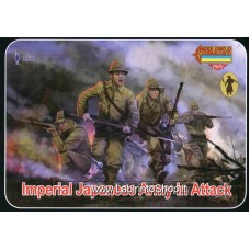 Strelets M128 WWII Imperial Japanese Army in  Attack 1/72