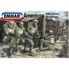 Emhar EM 3509 - 1/35 - WWI American Infantry 'Doughboys'