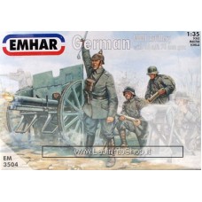 Emhar EM 3504 - 1/35 - WWI German Artillery 77mm Gun