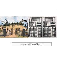 Renedra Re-railg Railings with Gate Grey