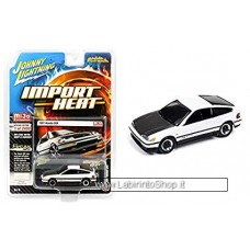 Johnny Lightning - Import Heat - Mijo Exclusive - 1991 Honda CRX white (Diecast Car)