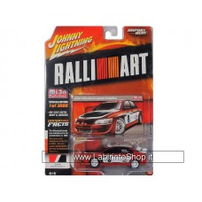 Johnny Lightning - Rally Art - Mijo Exclusive - 2004 Misubishi Lancer Evolution (Diecast Car)