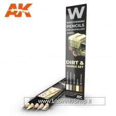 AK Interactive AK10044 DIRT: Marks set