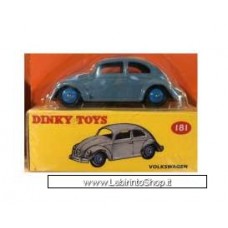 Dinky Toys Volkswagen Beetle, grey-blue 25mm (Diecast Car)