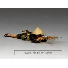 VN019 Lying Prone Viet Cong Sniper
