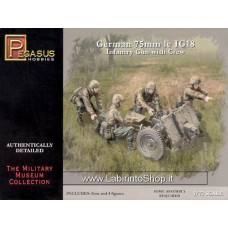 Pegasus Hobbies 1/72 WWII  7510  German 75mm le IG18