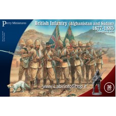 Perry Miniatures: British Infantry Afganistan and Sudan 1877-1885 28mm 