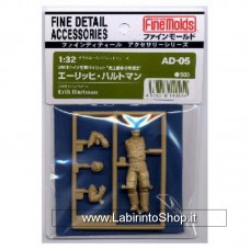 FineMolds 1/32 WWII Luftwaffe Ace Pilot Erich Hartmann