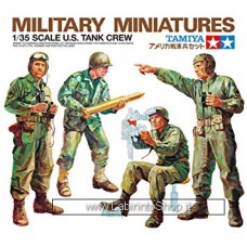 Tamiya 1/35 Scale Us Tank Crew