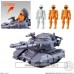 Mobile Suit Gundam MicroWars Type 61 Tank & 3 pilots