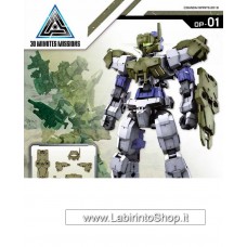 Bandai 30MM Option Armor for Close Quarters Battle for Alto Dark Green Plastic Model Kit