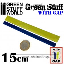Green Stuff Tape 6 inches (15 cm) with gap