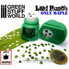 Green Stuff World Miniature Leaf Punch Medium Green 1414