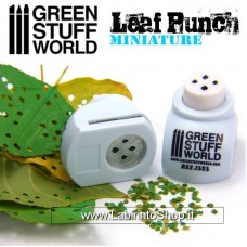 Green Stuff World Miniature Leaf Punch Light Blue 1353