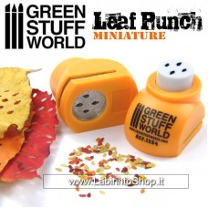 Green Stuff World Miniature Leaf Punch Orange 1354