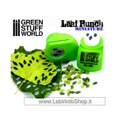 Green Stuff World Miniature Leaf Punch Light Green 1312