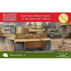 Plastic Soldiers WW2v20032 German Tiger I Tank 1/72