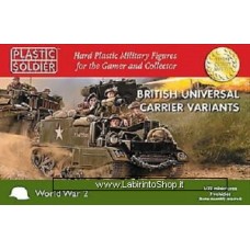 Plastic Soldiers WW2v20033 British Universal Carrier Varriants 1/72