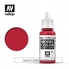 Vallejo Model Color 70.934 Transparent Red 17ml