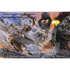 Shield Wolf Figures NA-424 - Shieldmaiden Infantry/Rangers