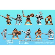North Star Figures Barbarica FM01 - 15mm Barbarian Heroes