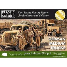 PLASTIC SOLDIER CO: 1/100 German Medium Trucks