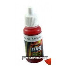 Ammo Mig - Acrylic Crystal - Cristal Red 17ml