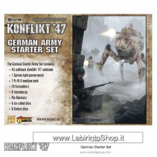 Warlord Konflikt 47 Starter Set German Army 28mm