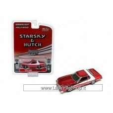 GreenLight 1/64 - Hollywood - Starsky and Hutch - 1976 Ford Gran Torino Chrome Edition Diecast Car