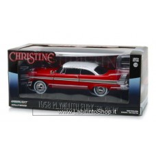 GreenLight 1/24 - Hollywood - 1958 Plymouth Fury Christine Evil Version Diecast Car