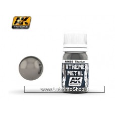 AK Interactive - AK669 - Xtreme Metal - Titanium - 30ml